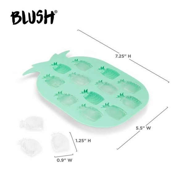 Blush Pineapple Shaped Ice Mold BRAND NEW NWT - Picture 4 of 7